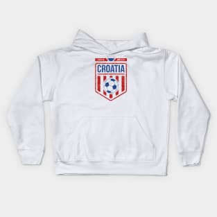 Croatia Hrvatska Soccer Football Kids Hoodie